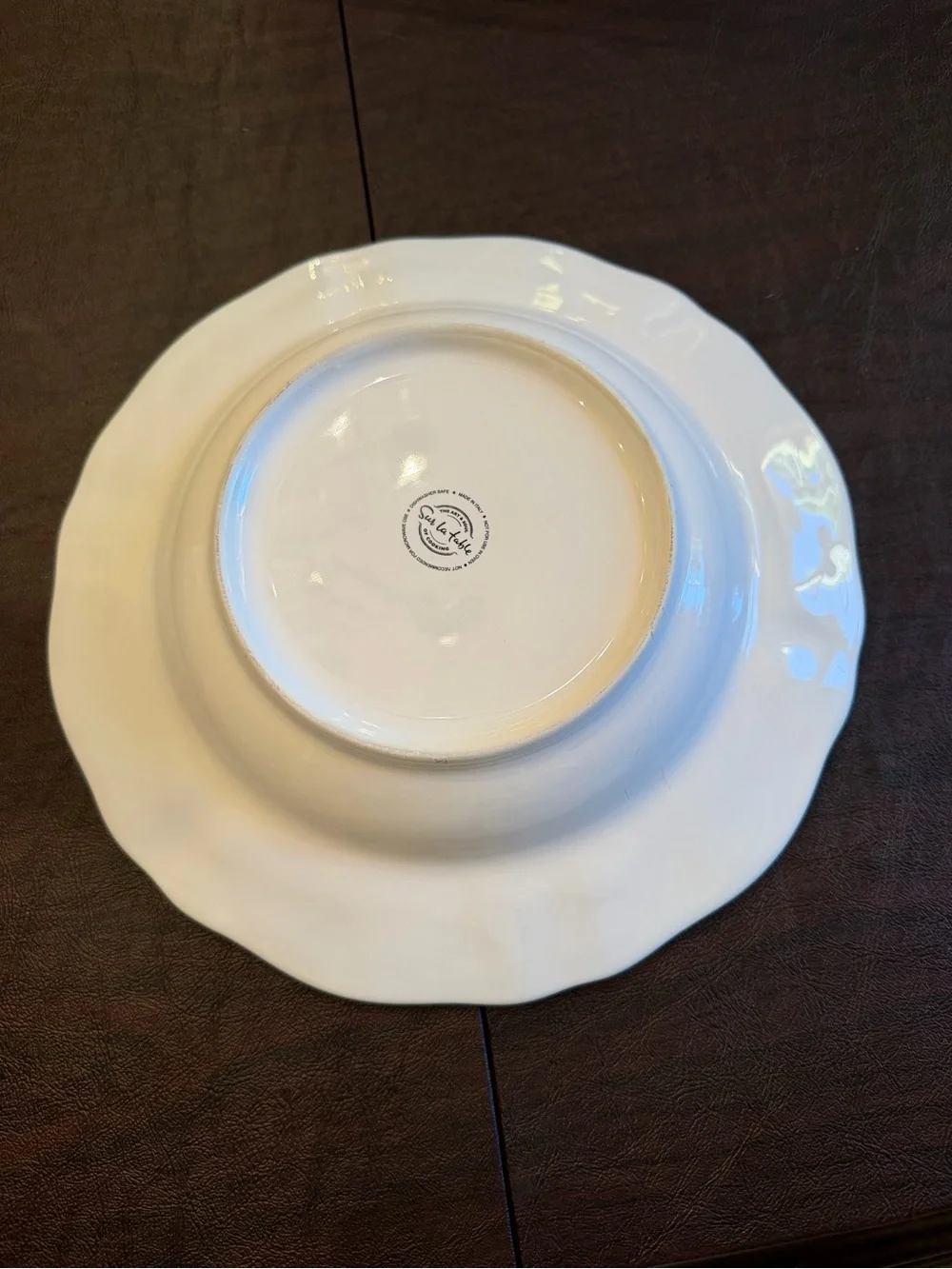 Sur La Table Nova Deruta Soup Bowl in White, Yellow, Blue